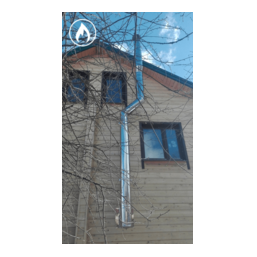 Монтаж дымохода