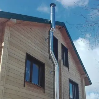 Монтаж дымохода цена