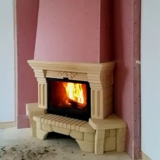 Установка дымохода камина